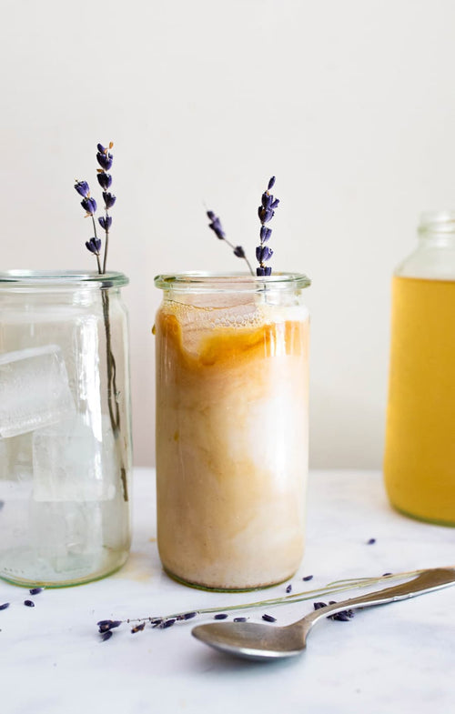 Iced Lavender Latte